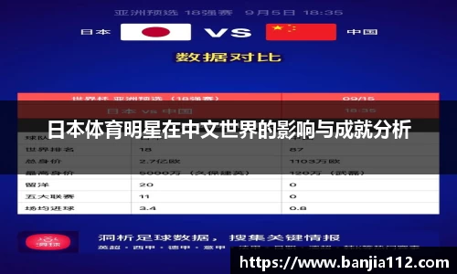 日本体育明星在中文世界的影响与成就分析