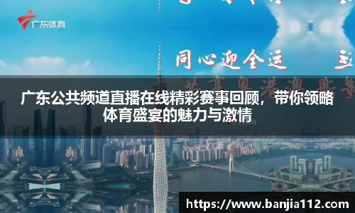 广东公共频道直播在线精彩赛事回顾，带你领略体育盛宴的魅力与激情