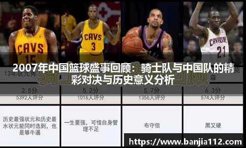 2007年中国篮球盛事回顾：骑士队与中国队的精彩对决与历史意义分析